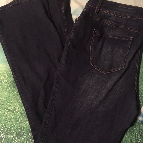 Denim Jeans Size 14 Distressed & Whiskering Est. 1948 Pants! - Picture 3 of 6